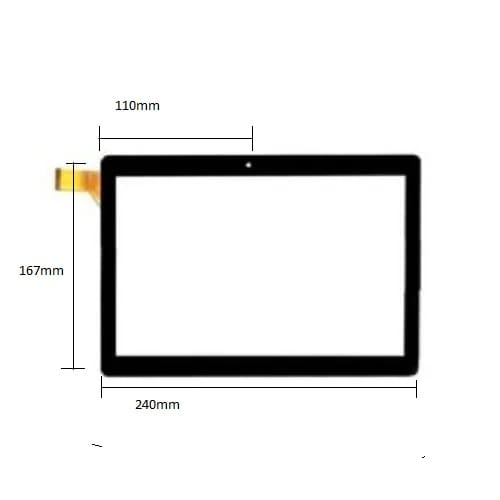 #0690 PcBox PCB T104 VIEWSONIC VIEWPAD M10-2/32 240x167mm la camara a los 110mm