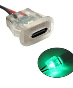 #0317 Placa De Carga Tipo C Con Cable