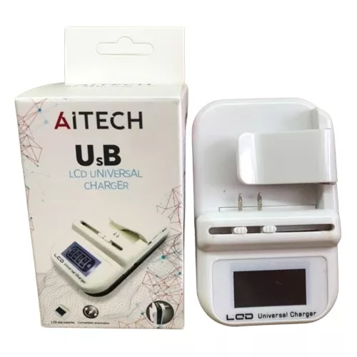 #0610 Cargador Univeral Lcd Para Celulares