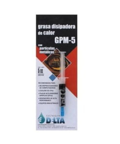 #0782 GPM -5 Grasa disipadora de calor con particulas metalicas