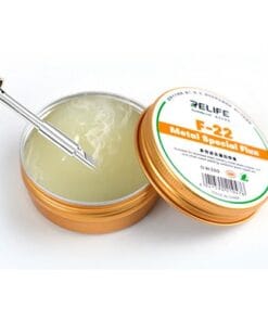 #0871 Flux Pasta Especial Para Soldar Flex Bateria Core Tag On Niquel Relife F22