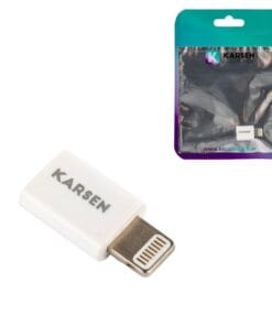 #1506  Adaptador Karsen Micro Uus A Iphone Blanco