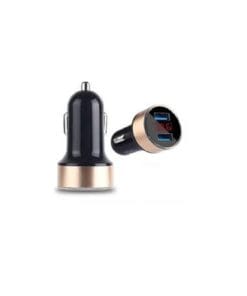 #1633 Cargador Para Auto 2 Entradas Usb