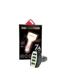 #1634 Cargador 12V Auto 4 Usb
