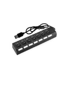 #1637 Hub Usb 4 Puertos Hi Speed Alta Velocidad