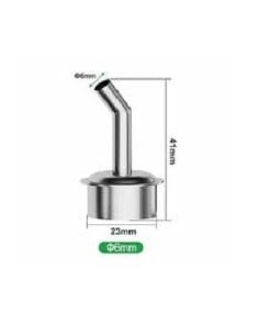 #1608 Boquilla Curva Encastre  23 mm - 6mm