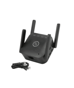 #1652 Router Repetidor Aitech Wifi AI-41 Inalámbrico Amplificador 4 Antenas