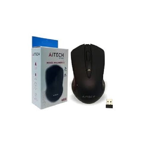 #1697 Mouse Inalámbrico Aitech Ai-202 Bluetooth Óptico 4 Botones