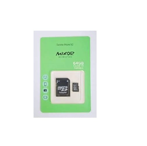 #1709 Memoria 64 Gb  Clase 10  Mixor