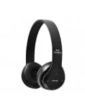 #1774 Auricular Inalambrico P47 Plegable BT Con Microfono, Control Touch Y Manos Libres, Negro