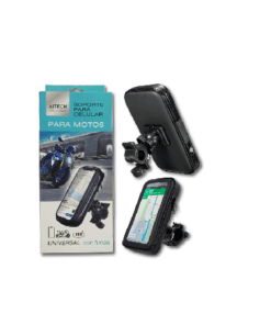 #1787 Soporte Para Celular Para Moto Universal Con Funda