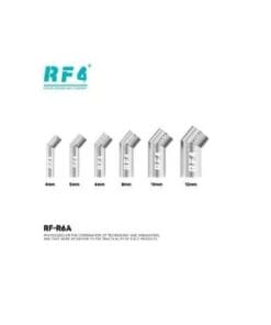 #1813 Kit X6 Boquillas Toberas Curvas RF-R6A