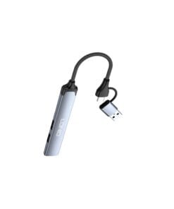 #1819 Hub Usb Y Usb-C Ldnio Ds-64C 4 en 1 Usb 3.0 + 2 Usb 2.0 + Usb-C 2.0
