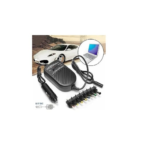 #1824 Cargador Notebook Auto Universal 80w 8 Puntas